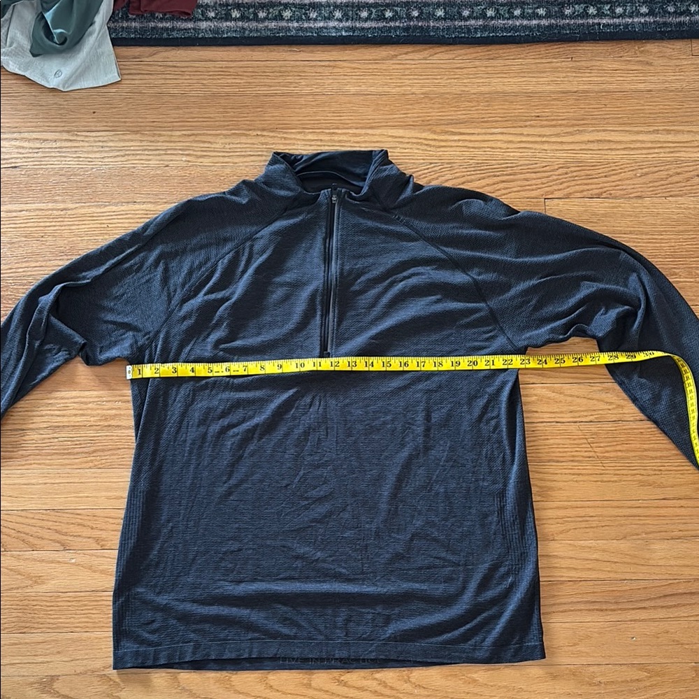 Textured Black Pullover
